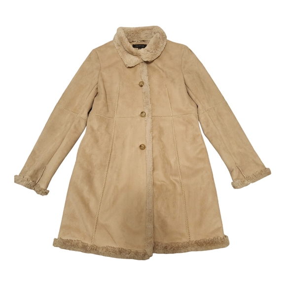 Jones New York Jackets & Blazers - Nwt Jones New York Faux Fur Coat